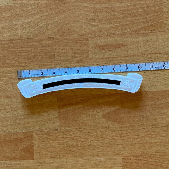 RARE Large 10" CH White Scroll Art Decor - Picture 5 of 6